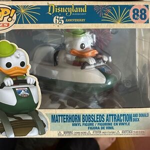 Disney Matterhorn Bobsled Donald Duck Funko